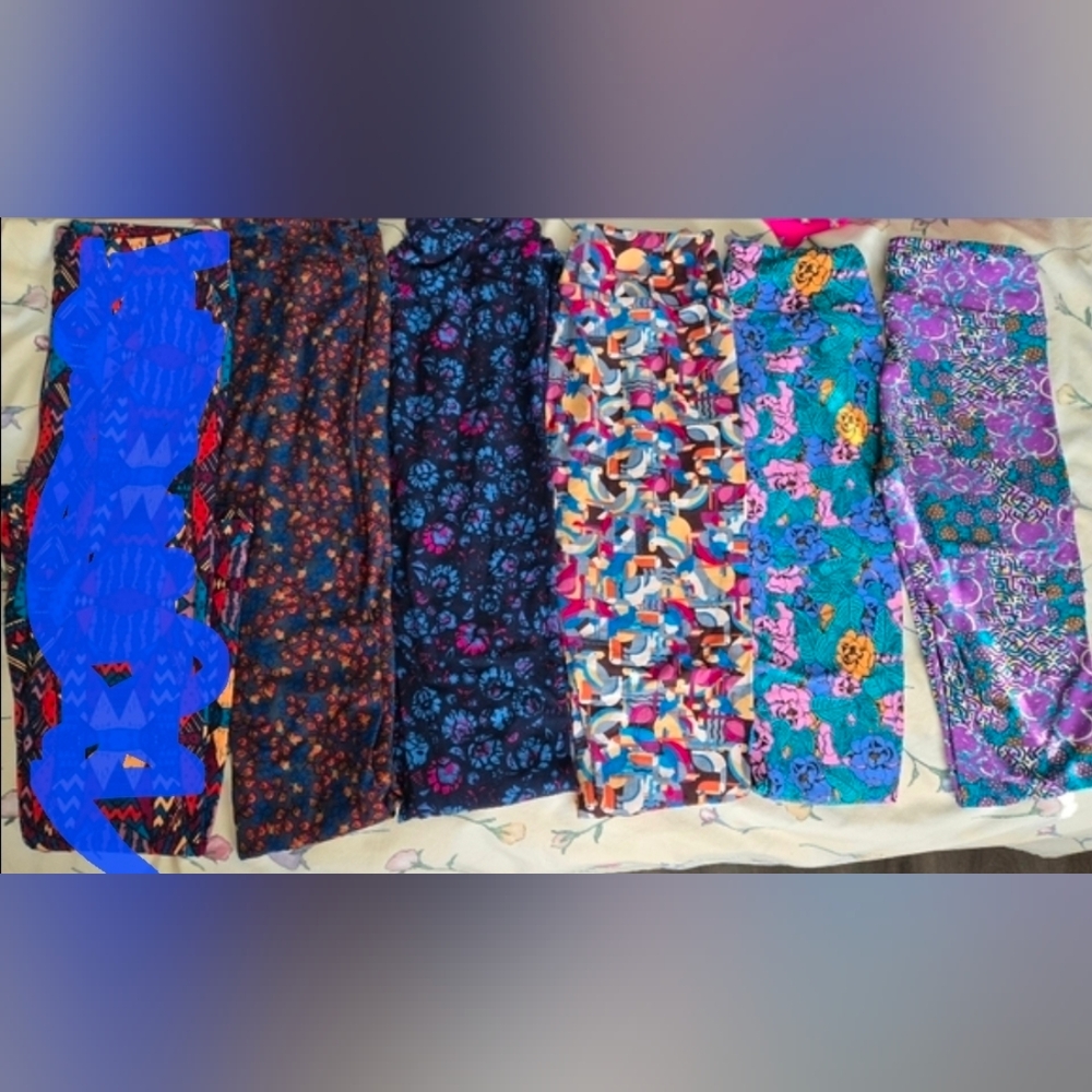 LuLaRoe Vibrant Leggings 8 Each Or All For 30